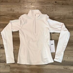 BRAND NEW WOMENS ALO 1/2 ZIP RAPID PULLOVER